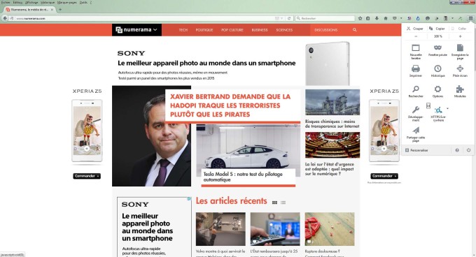 Navigation privée - Windows - Firefox