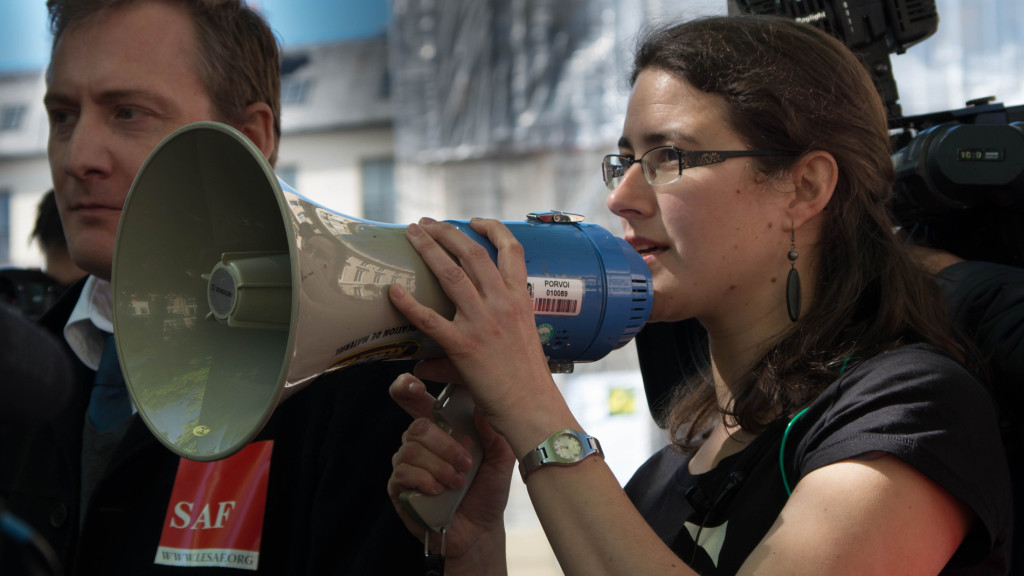 Adrienne Charmet-Alix, directrice des campagnes de la Quadrature du Net.