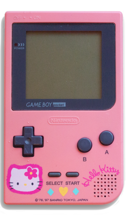 Gameboy Hello Kitty FEMICOM