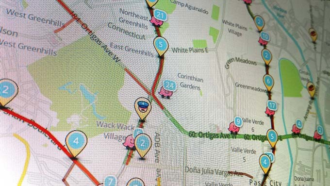 Waze carte