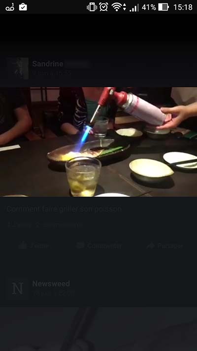 FB vidéo hors ligne 1