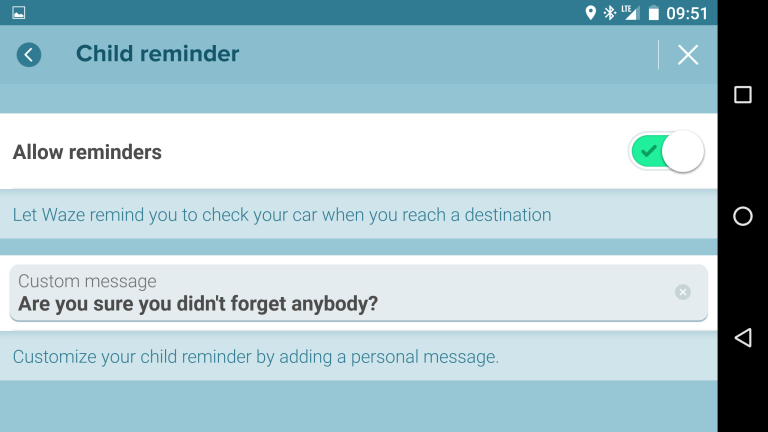 Child Reminder
