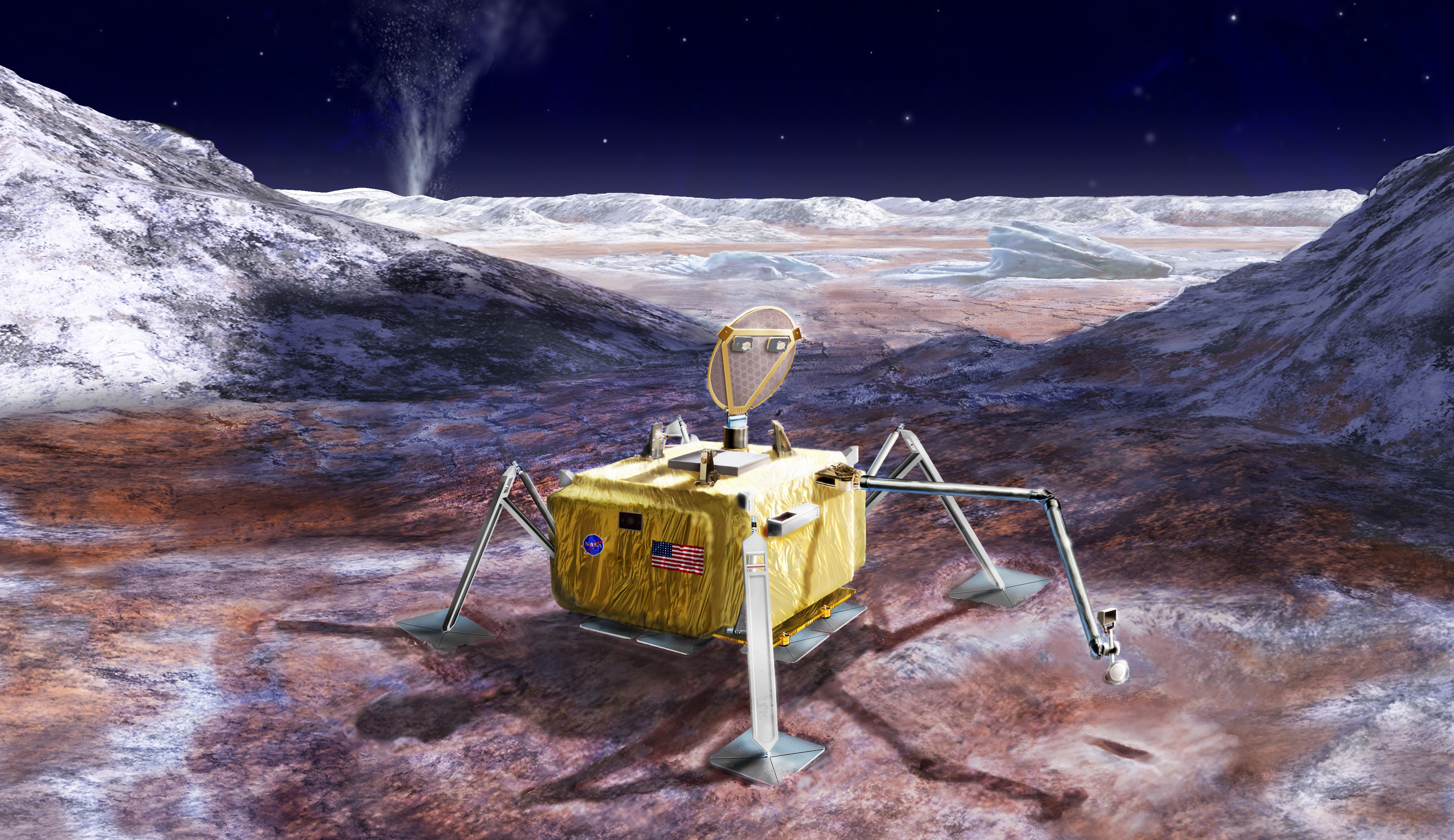Voici la sonde spatiale qui explorera Europe, la...