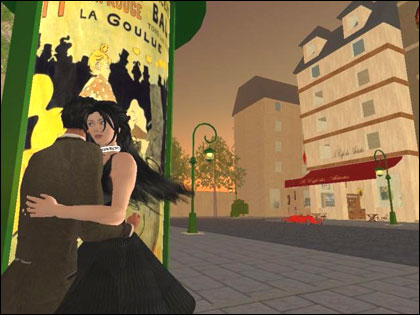 Paris 1900 dans Second Life