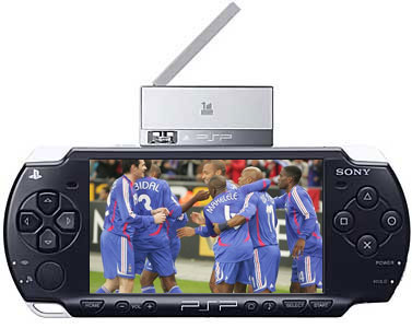 Sony propose un tuner TV pour sa PSP