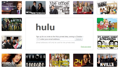 NBC Universal et News Corp dévoilent leur site de vidéos Hulu.com