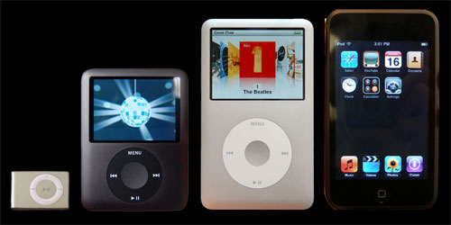 L&rsquo;iPod a 6 ans et reste le numéro 1 des baladeurs MP3