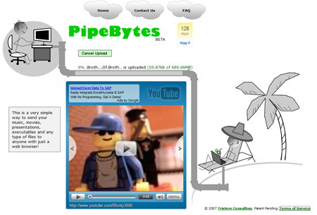 PipeBytes : Envoyer et recevoir de gros fichiers en toute simplicité