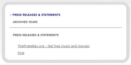 Le site de la RIAA hacké