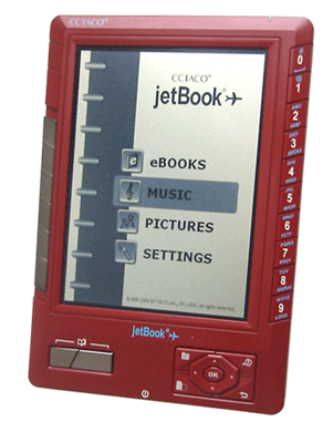 jetBook, le nouveau lecteur e-book d&rsquo;Ectaco