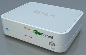 Myka, un media-center qui intègre BitTorrent