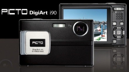 Le Picto DigiArt i90 de Digix combine baladeur multimédia et appareil photo