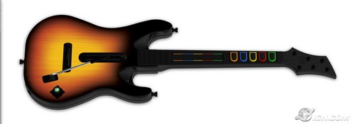 Une guitare repensée pour Guitar Hero World Tour - Numerama