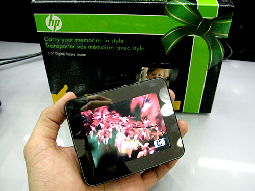 HP se lance dans le cadre photo numérique