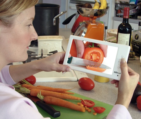 miBook : le PDA qui veut vous faire jeter vos livres de cuisine