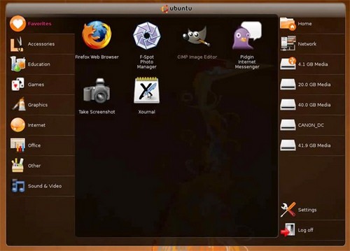 Ubuntu Netbook Remix : une version d&rsquo;Ubuntu pour ultra-portable