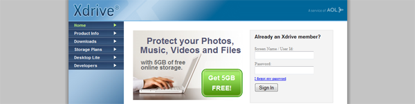 AOL ferme plusieurs services de partage de fichiers dont XDrive
