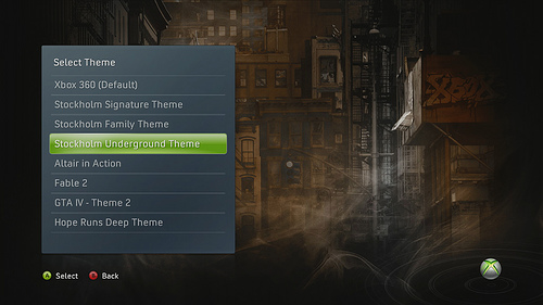 La nouvelle interface de la Xbox 360 en images