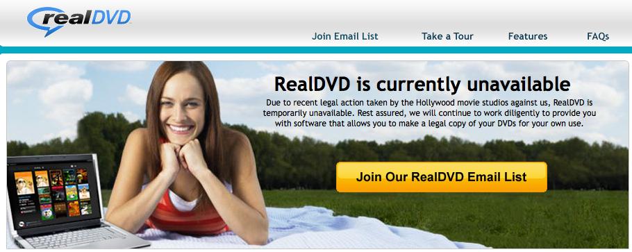 Le logiciel de copie de DVD RealDVD interdit en justice