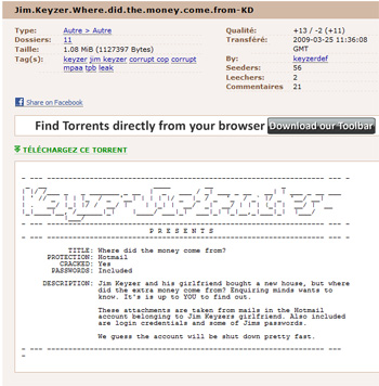 Des hackers attaquent la vie privée d&rsquo;un enquêteur de l&rsquo;affaire The Pirate Bay
