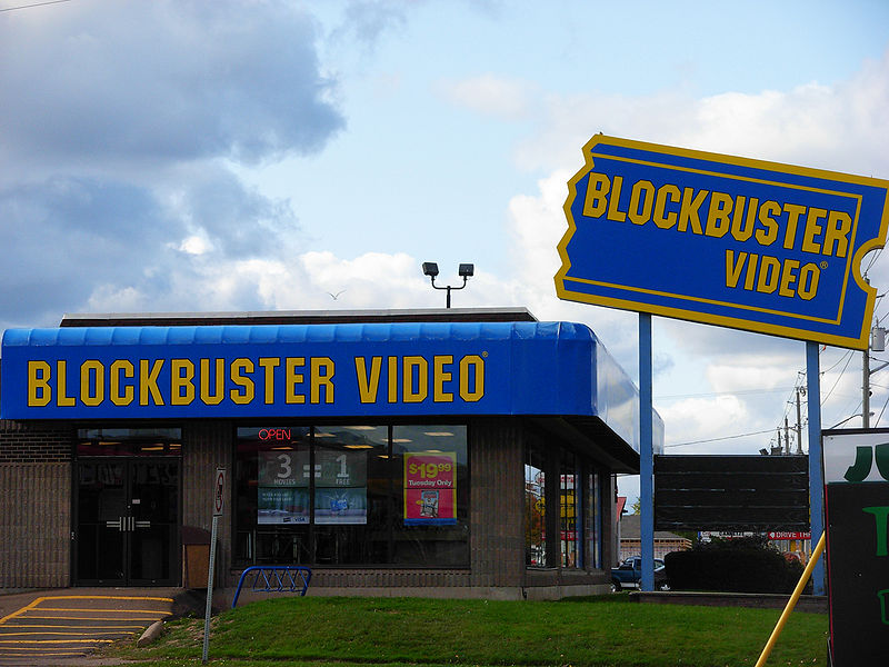 Le géant de la location de DVD Blockbuster au bord de la faillite