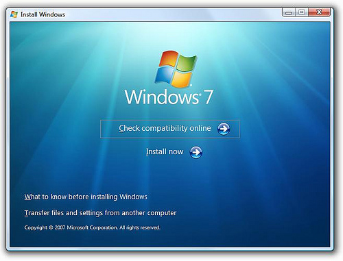 Windows 7 sera lancé le jeudi 22 octobre