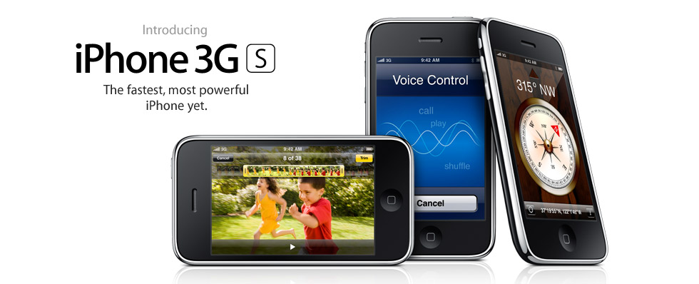 L&rsquo;iPhone 3GS commercialisé par Orange dans la nuit du 18 juin