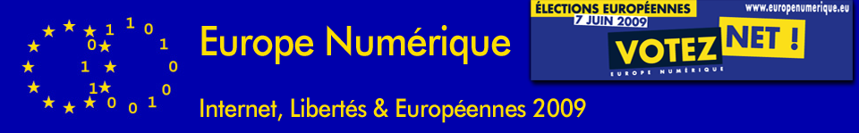 Europe Numérique interroge les candidats aux élections européennes (MAJ)