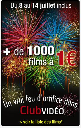 SFR Neufbox : plus de 1 000 films à un euro l&rsquo;unité