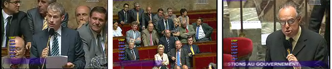 Franck Riester passe le plat à Frédéric Mitterrand devant les députés