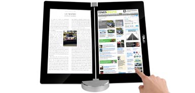 Eee Reader : Asus prépare un livre électronique à double écran tactile