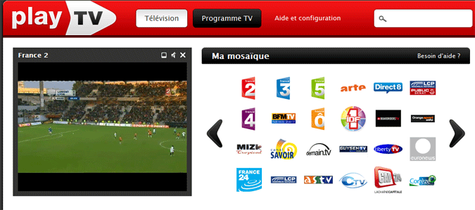 PlayTV.fr propose la TV « gratuite et légale » en streaming