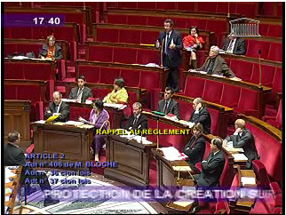 L&rsquo;ACTA débattu par le Parlement français dès 2010 ?