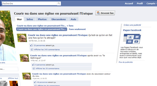 Un évêque fait condamner Facebook France pour une page « insultante »
