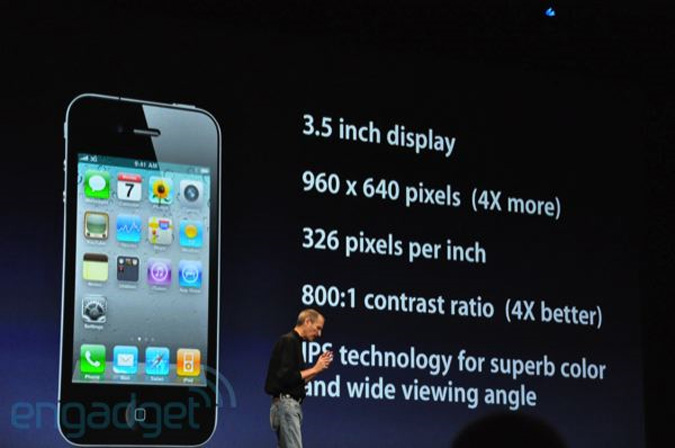 Apple dévoile son iPhone 4 avec une visiophonie presque ouverte
