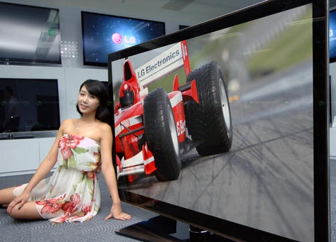 LG révèle le plus grand téléviseur 3D au monde