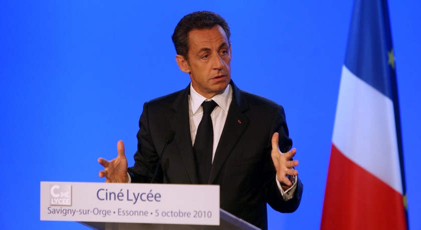 Nicolas Sarkozy défend l&rsquo;action d&rsquo;Hadopi lors de l&rsquo;opération Ciné-Lycée