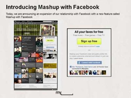 MySpace s&rsquo;associe à Facebook pour ne pas disparaître