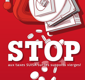 Une pétition contre la taxe pour copie privée en Suisse