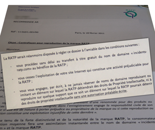 La RATP menace l&rsquo;auteur d&rsquo;un site utile à ses usagers