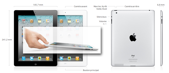 iPad 2 : caractéristiques techniques attendues et prix inchangé