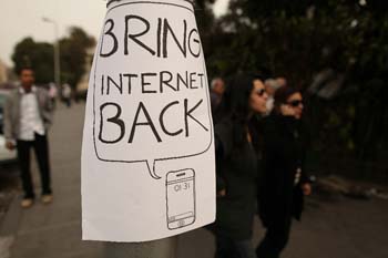 65 millions d&rsquo;euros d&rsquo;amende pour avoir coupé Internet en Egypte
