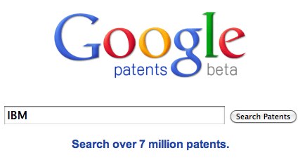 Google acquiert 1023 brevets appartenant à IBM