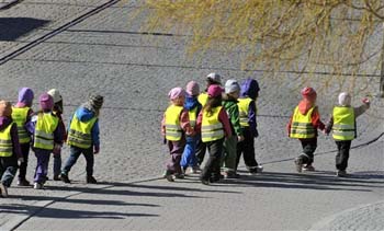 En Suède, une crèche va tester des GPS pour localiser les enfants