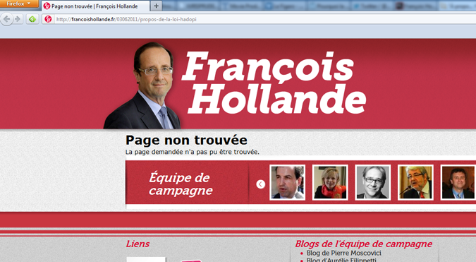 Hadopi : Hollande efface les traces&#8230; et change encore d&rsquo;avis !