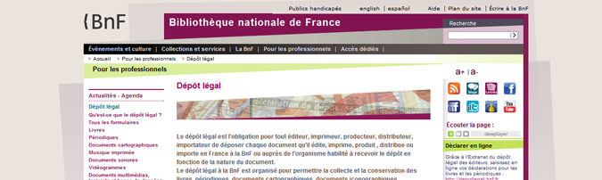 La BNF va archiver le web français au titre du dépôt légal