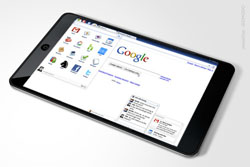 Google opterait pour une tablette tactile 7 pouces