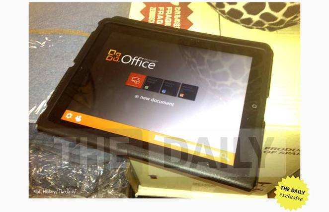 Microsoft Office bientôt disponible sur iPad