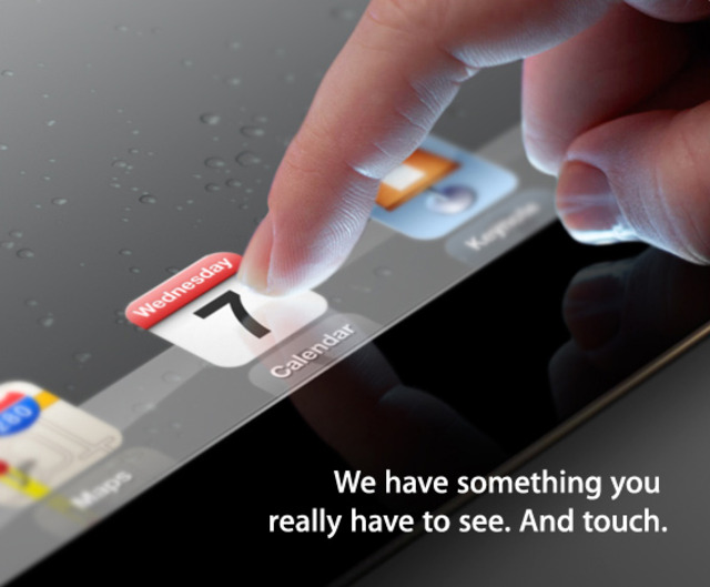 L&rsquo;iPad 3 d&rsquo;Apple présenté le 7 mars