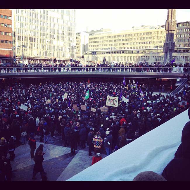 ACTA : une nouvelle journée d&rsquo;action samedi 10 mars (MAJ)